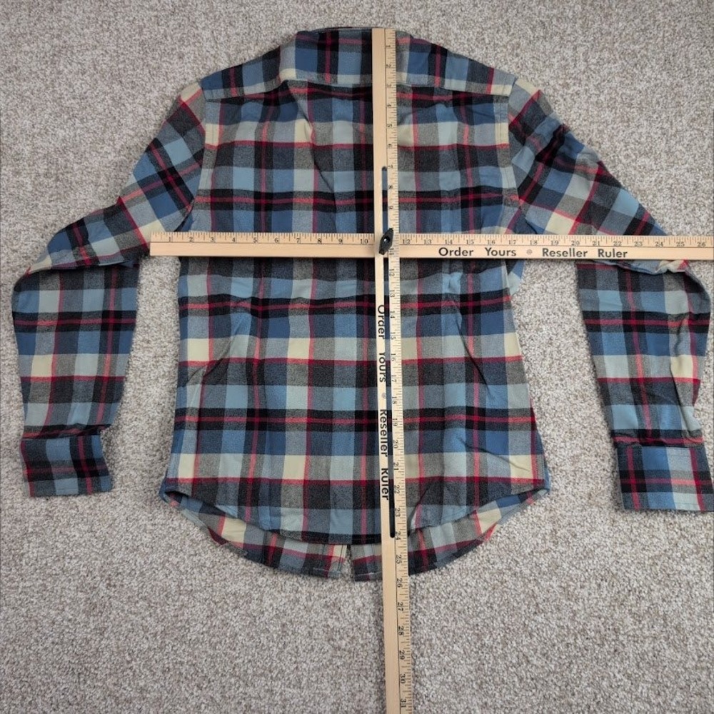 UNTUCKIT Mens Flannel Shirt X Small Jerram Plaid Long Sleeve Button Up Casual - Picture 6 of 6